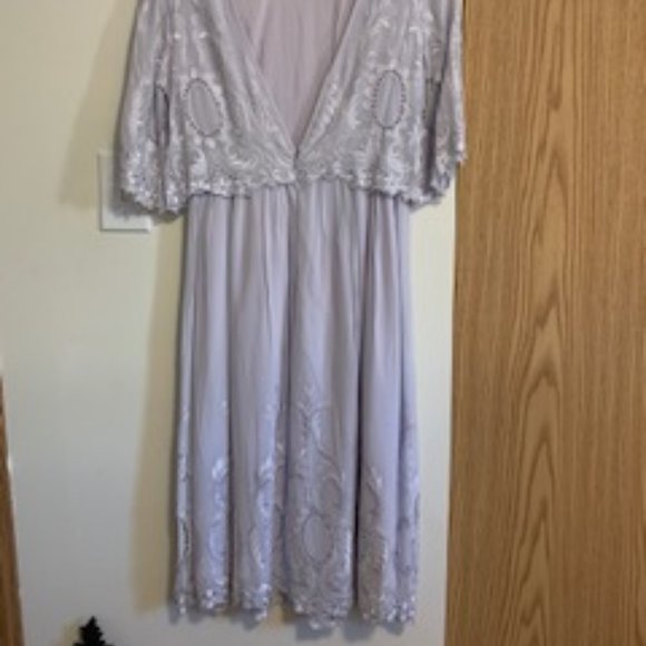 Asos Purple beaded Dress - Picture 4 of 4